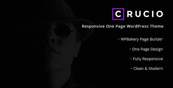 Gallery image of Crucio - Responsive One Page WordPress Theme