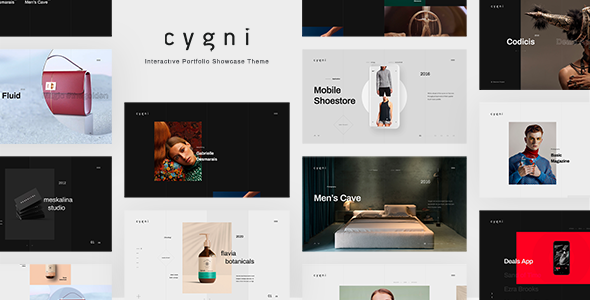 Gallery image of Cygni - Interactive Portfolio Showcase Theme