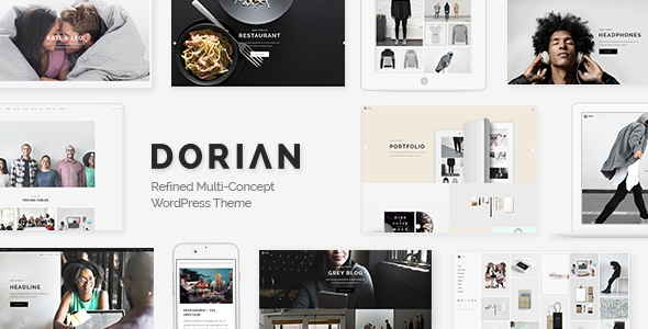 Gallery image of Dorian - Refined Multi-Concept WordPress Theme