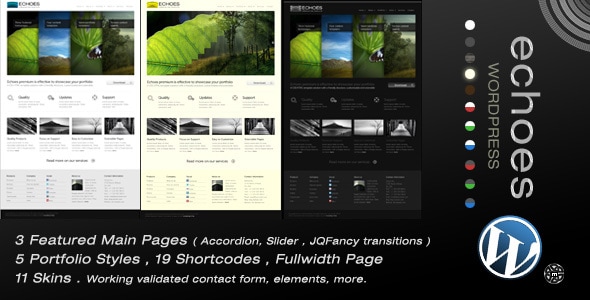 Gallery image of Echoes | Wordpress Theme