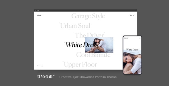 Gallery image of Elymor - Personal Portfolio WordPress Theme