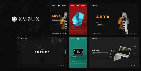 Gallery image of Embun - Portfolio Showcase WordPress Theme