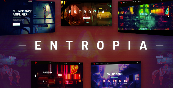 Gallery image of Entropia - Gaming and eSports WordPress Theme