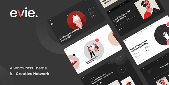 Gallery image of Evie - Creative Network & Portfolio WordPress Theme