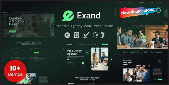 Gallery image of Exand - Creative Agency WordPress Theme