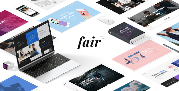 Gallery image of Fair - Digital Marketing Agency WordPress Theme