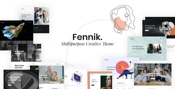 Gallery image of Fennik - Multipurpose Creative WordPress Theme