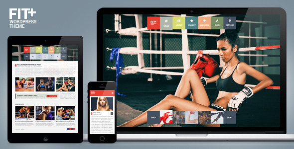 Gallery image of Fit+ Multipurpose Sports WordPress Theme