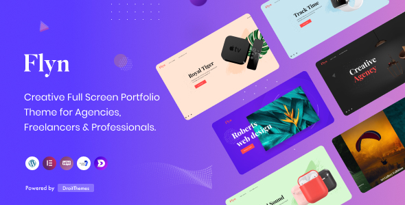Gallery image of Flyn - Creative Portfolio WordPress Theme