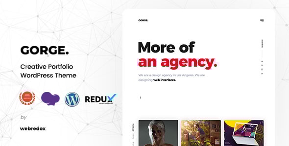 Gallery image of Gorge - Portfolio WordPress Theme