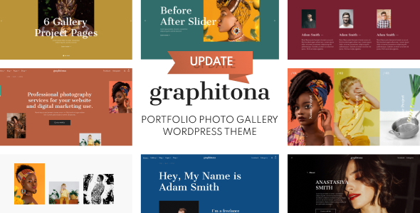 Gallery image of Graphitona - Portfolio Photo Gallery WordPress Theme