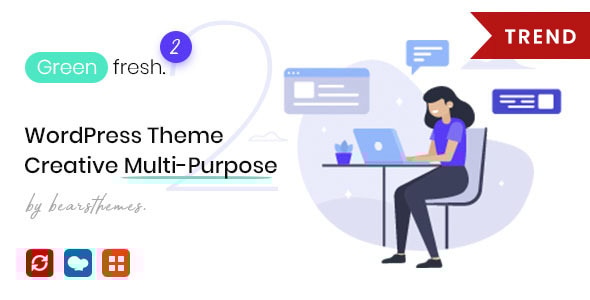 Gallery image of GreenFresh - Creative Multiuse WordPress Theme