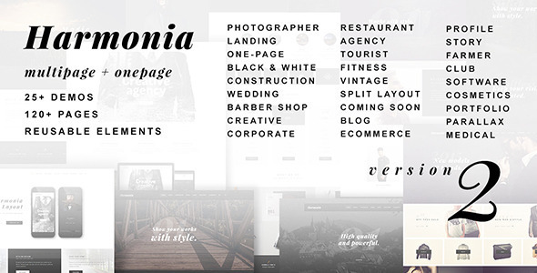 Gallery image of Harmonia - Creative Multi-Purpose WordPress Theme