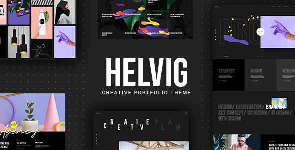 Gallery image of Helvig - Creative Portfolio WordPress Theme