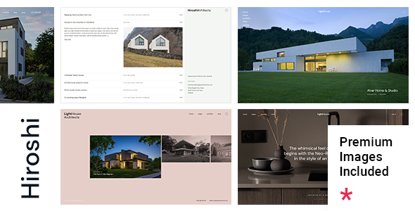 Gallery image of Hiroshi - Architecture and Interior Design WordPress Theme