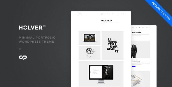 Gallery image of Holver - Minimal Portfolio WordPress Theme