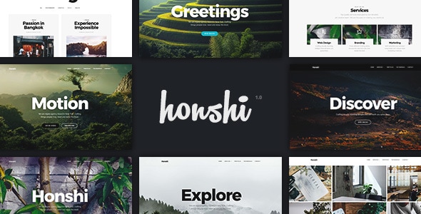 Gallery image of Honshi - Creative Portfolio WordPress Theme
