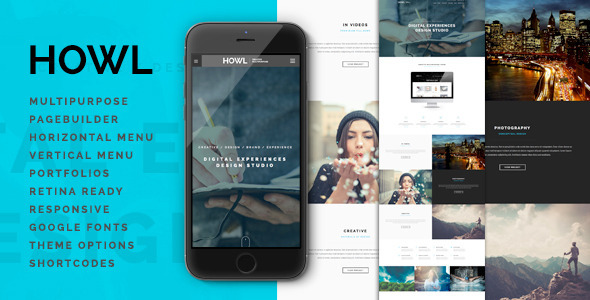 Gallery image of Howl | Multi-Purpose WordPress Theme