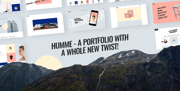 Gallery image of Humme - Design Portfolio WordPress Theme