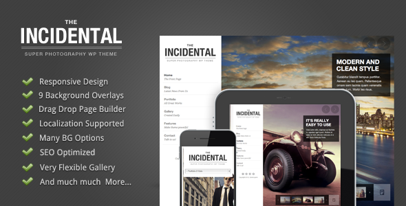 Gallery image of Incidental - Photography WordPress