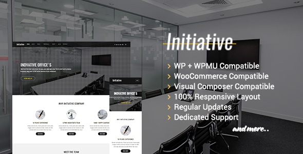 Gallery image of Initiative - Interior Design & Architect Company WordPress Theme