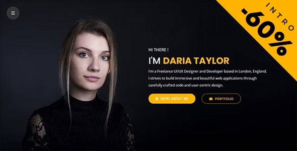 Gallery image of Istanbul - Personal Portfolio WordPress Theme