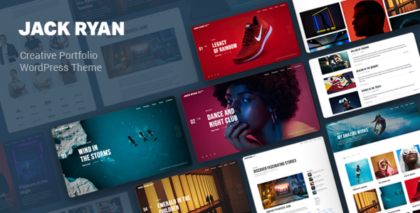 Gallery image of Jack Ryan - Creative Portfolio WordPress Theme