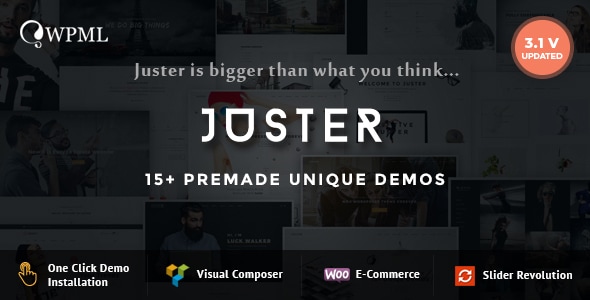 Gallery image of Juster - Multi-Purpose WordPress Theme