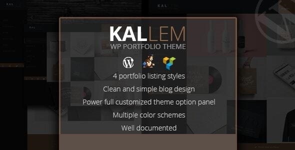 Gallery image of Kallem - Creative Portfolio WordPress Theme