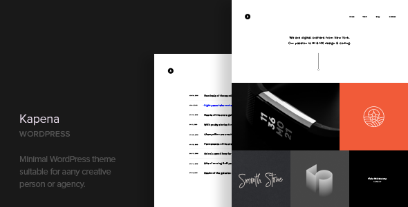 Gallery image of Kapena - Minimal Portfolio WordPress Theme