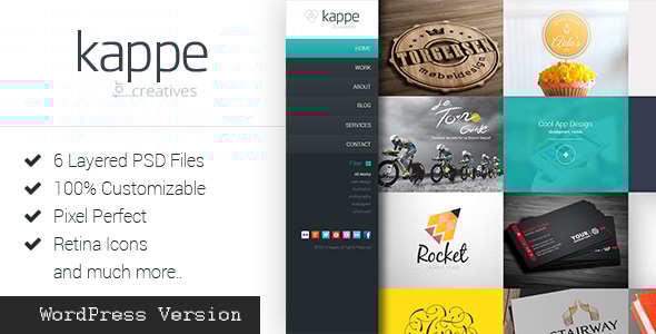 Gallery image of Kappe - Full Screen Portfolio & Blog WP Theme