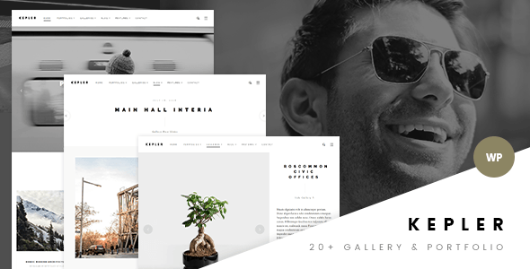 Gallery image of Kepler - Modern Photography & Portfolio WP Theme