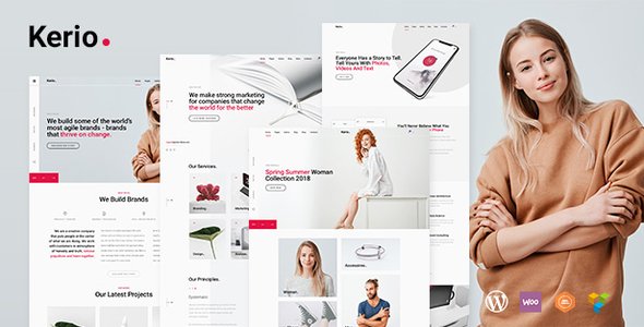 Gallery image of Kerio - Creative MultiPurpose WordPress Theme