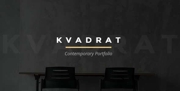 Gallery image of Kvadrat - Contemporary Portfolio WordPress Theme
