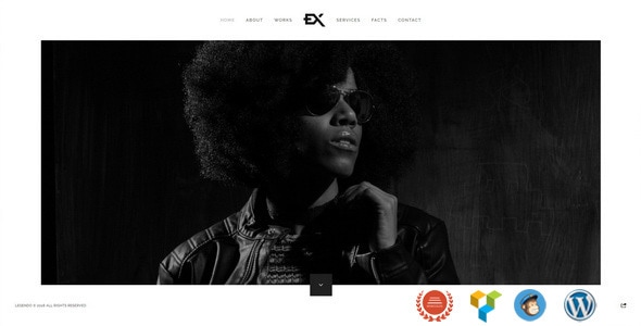 Gallery image of Legendo - One Page Portfolio WordPress Theme