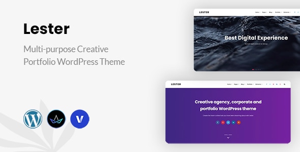 Gallery image of Lester - Creative Portfolio WordPress Theme