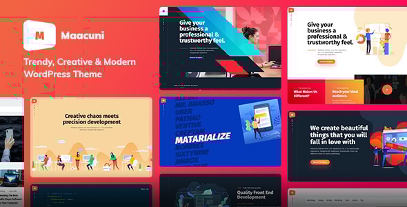 Gallery image of Maacuni - Multipurpose Creative Portfolio WordPress Theme