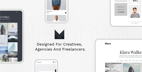 Gallery image of Mango - Portfolio WordPress Theme for Creatives
