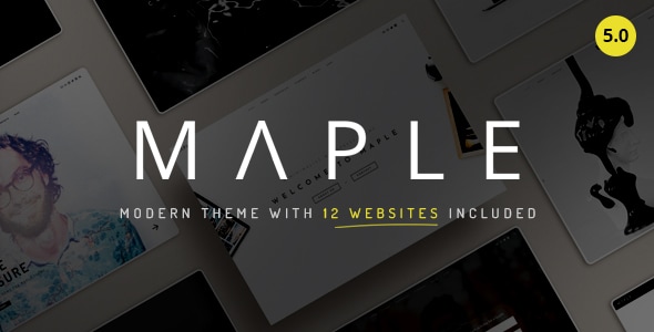 Gallery image of Maple | Clean Minimal Multi-Purpose WordPress Theme