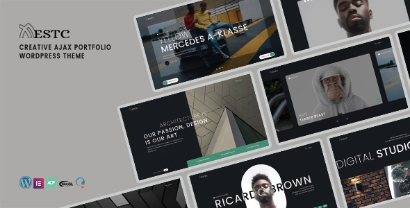 Gallery image of Mestc - Creative Ajax Portfolio WordPress Theme