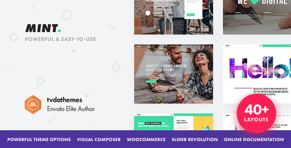 Gallery image of Mint - Creative Multi-Purpose WordPress Theme