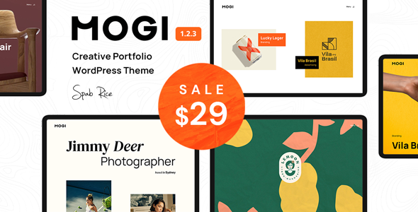 Gallery image of Mogi - A Creative Portfolio / Agency WordPress Theme