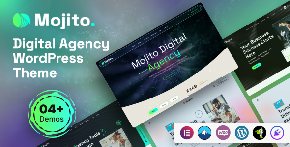 Gallery image of Mojito - Digital Agency WordPress Theme