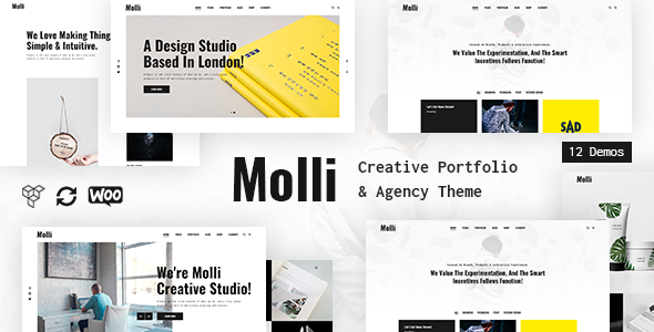 Gallery image of Molli - Creative Portfolio & Agency Theme
