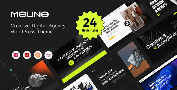 Gallery image of Mouno - Creative Digital Agency WordPress Theme