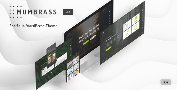 Gallery image of Mumbrass - Full Screen Personal Portfolio WordPress Theme