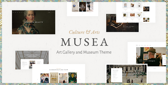 Gallery image of Musea - Art Gallery and Museum WordPress Theme