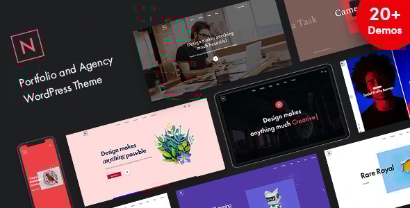Gallery image of Niro - Creative Agency & Portfolio WordPress Theme