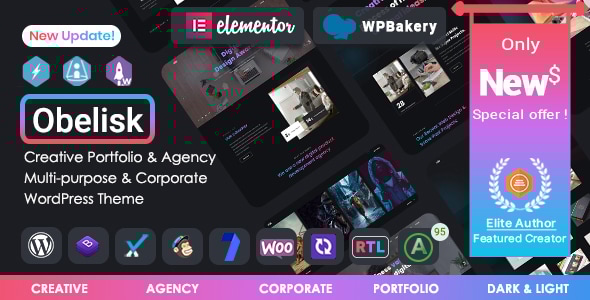Gallery image of Obelisk - Agency Portfolio & Creative WordPress Theme