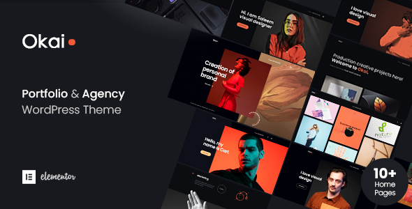 Gallery image of Okai - Creative Portfolio Agency WordPress Theme